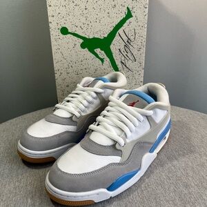 Nike Air Jordan 4 RM White/Grey-White Blue Men's Shoe Size 10.5 FQ7939-104